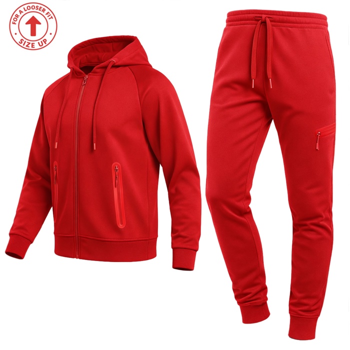 Men's Tech Fleece Hoodie & Jogger Set (Sizes, S to 3XL)